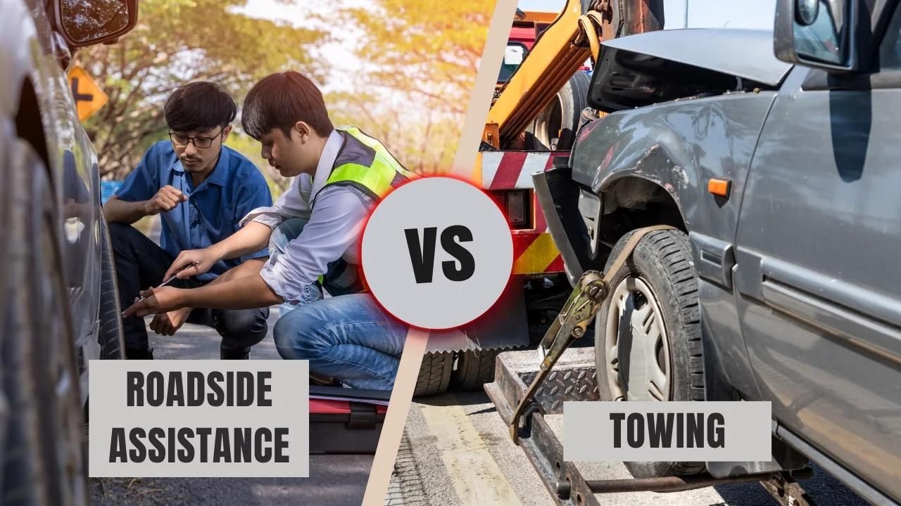 Towing vs. Roadside Assistance