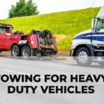 Towing for heavy duty vehicle