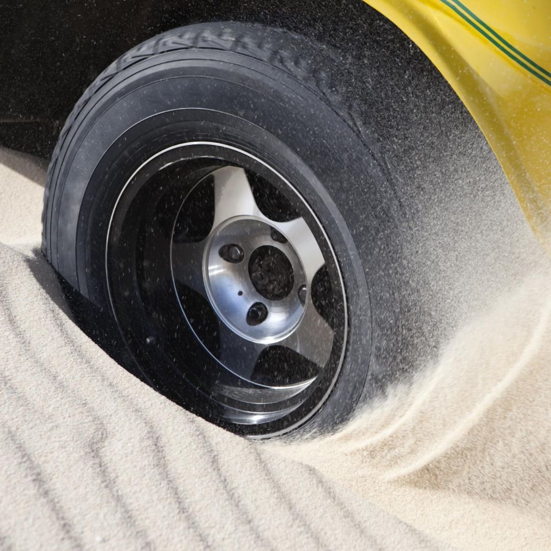 How to Get Car Unstuck from Sand